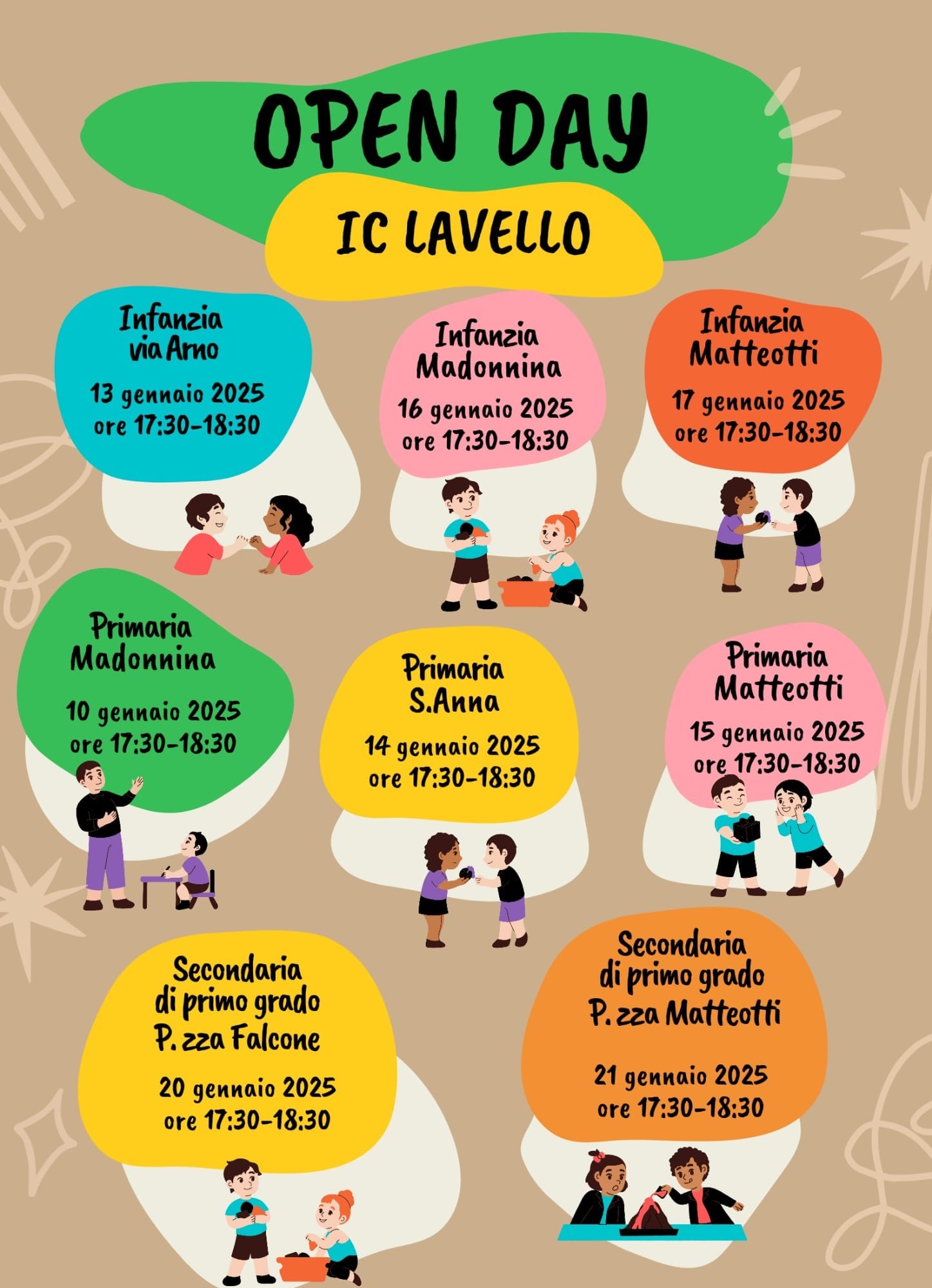 Locandina Open Day