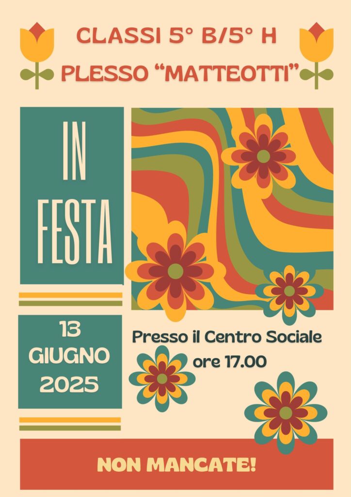 Locandina -CLASSI-5°-B-5°-H-PLESSO-MATTEOTTI