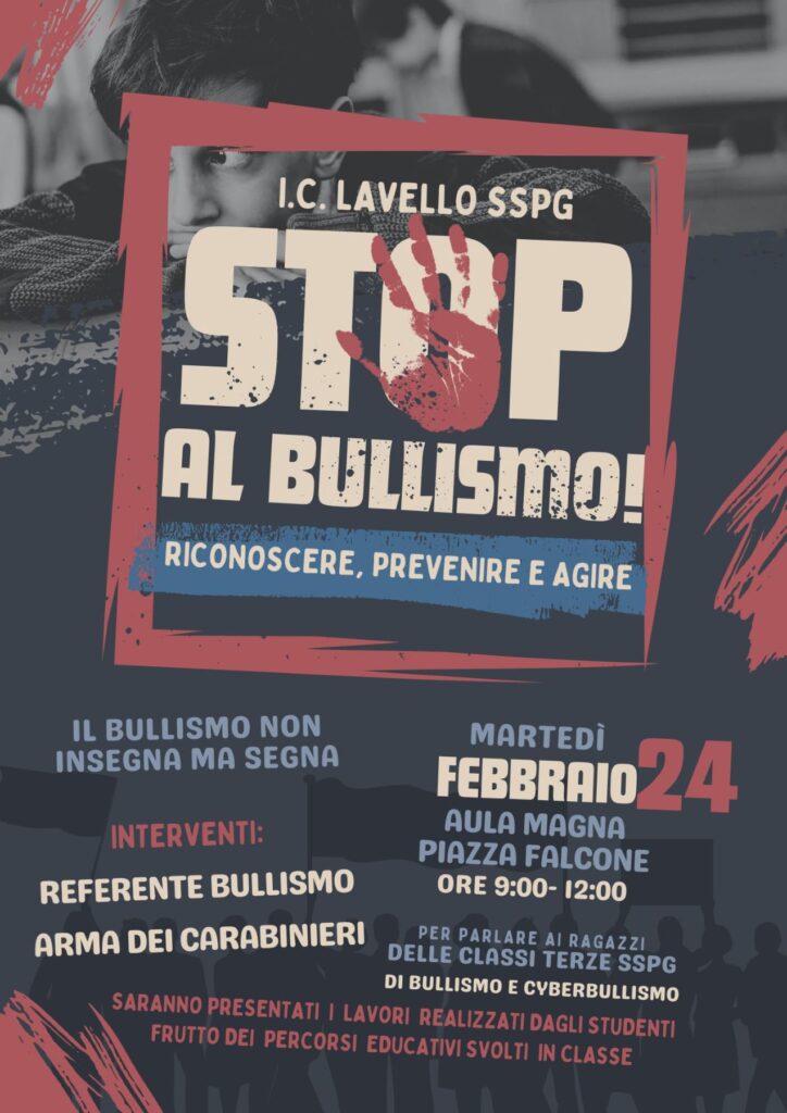 Stop al bullismo