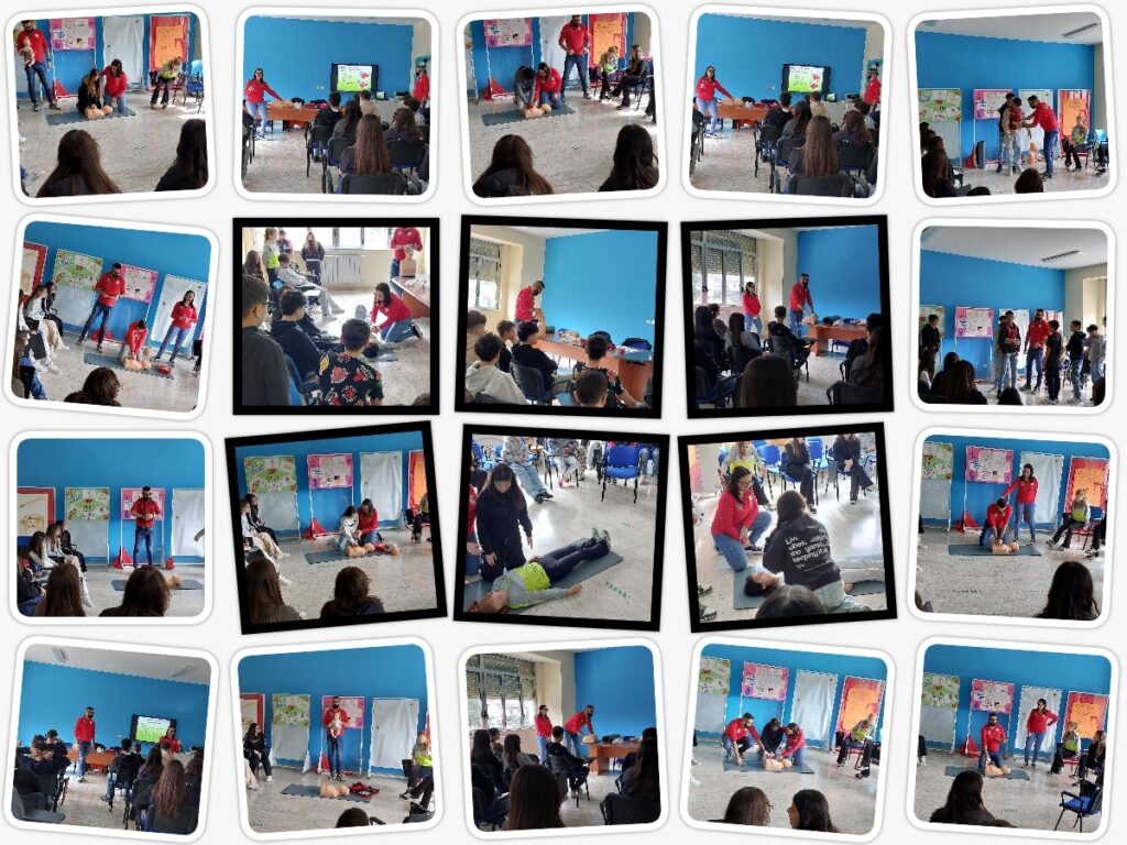 Collage di foto corso BLSD