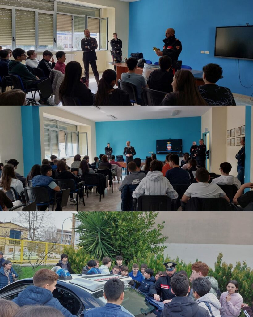 Collage Foto incontro con i carabinieri 2026