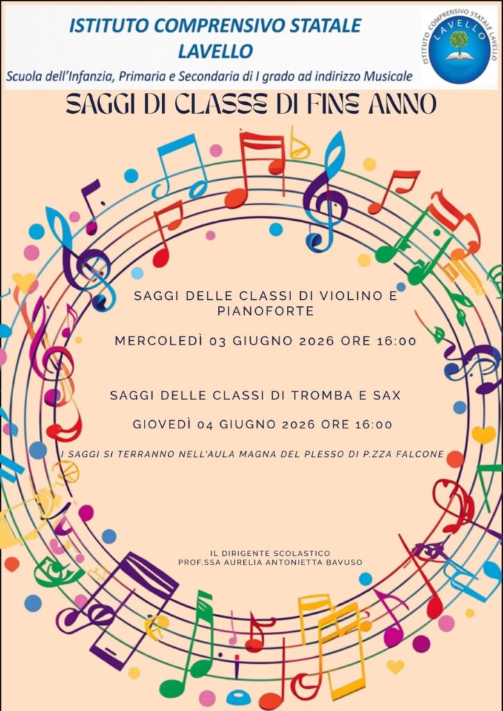LocandienSaggi di classe di fine anno 